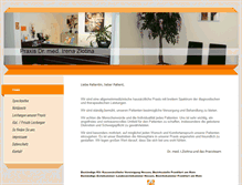 Tablet Screenshot of praxis-zlotina.de